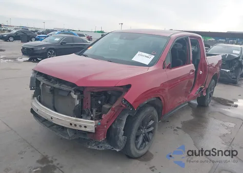2021 Honda Ridgeline Awd Sport из США, поврежденный, VIN 5FPYK3F17MB020954